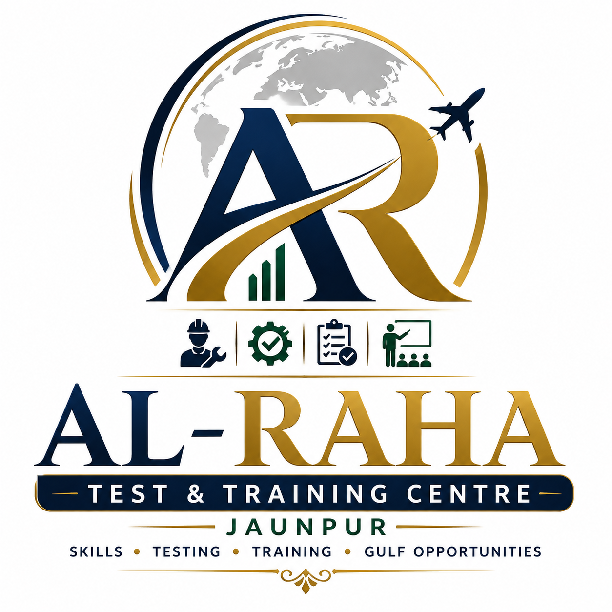 Al-Raha Test & Training Centre logo